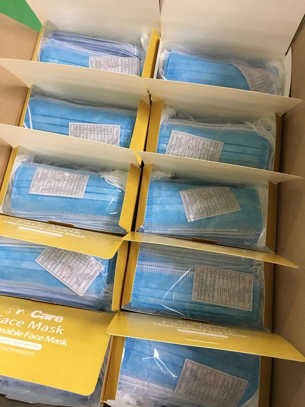 . 3ply Earloop Face Month Mask China Suppliers Disposable Face Mask