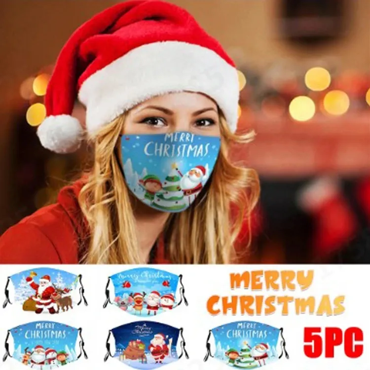 2020 Stars with The Same Style for Children and Men′s Fashion Custom Logo Christmas Party Mask