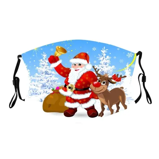 2020 Stars with The Same Style for Children and Men′s Fashion Custom Logo Christmas Party Mask