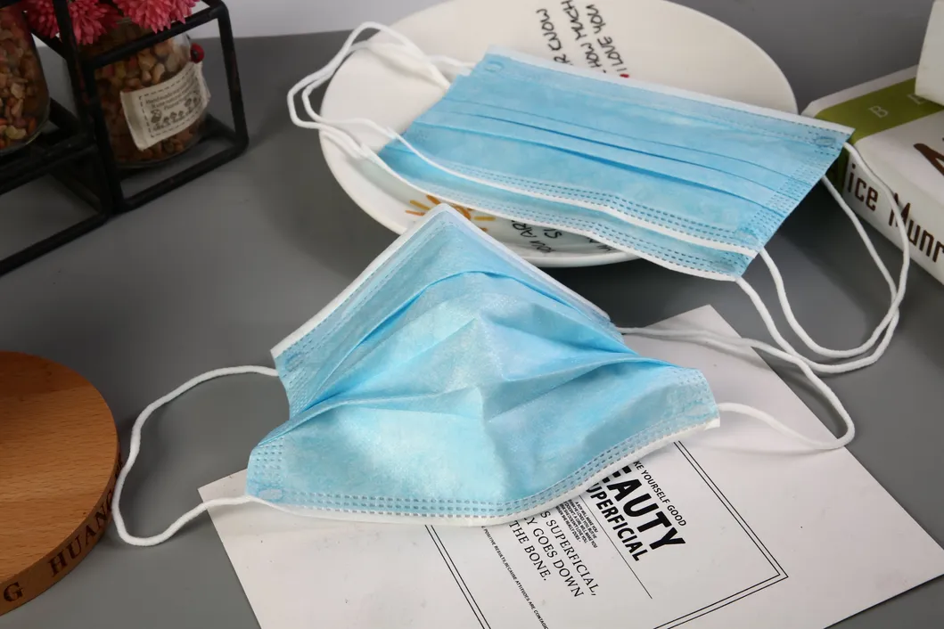 3 Layer Earmuffs Mask Supplier in China Disposable Non-Medical Mask