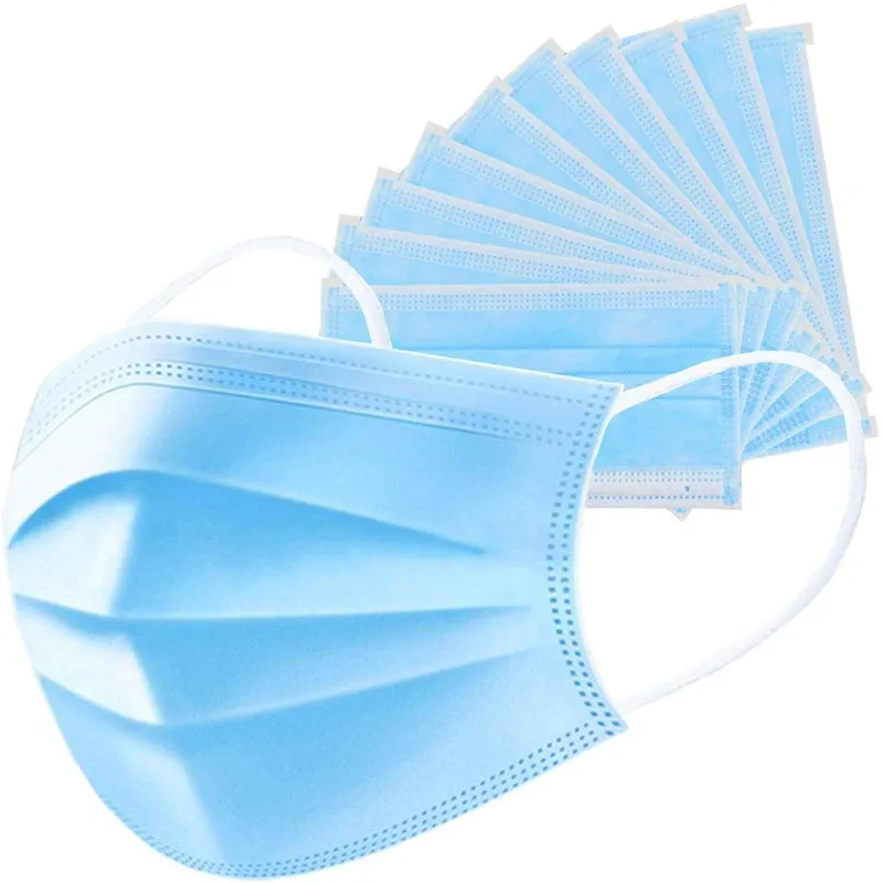 3 Layers Non-Woven Disposable Protective Mask
