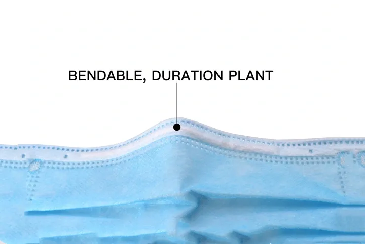 3 Layers Non-Woven Disposable Protective Mask