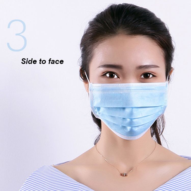 3 Ply Disposable Face Masks for Sale Protective Face Mask Face Mask Suppliers in Dongguan China
