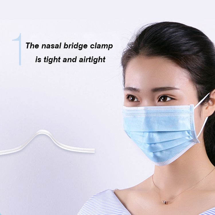 3 Ply Disposable Face Masks for Sale Protective Face Mask Face Mask Suppliers in Dongguan China