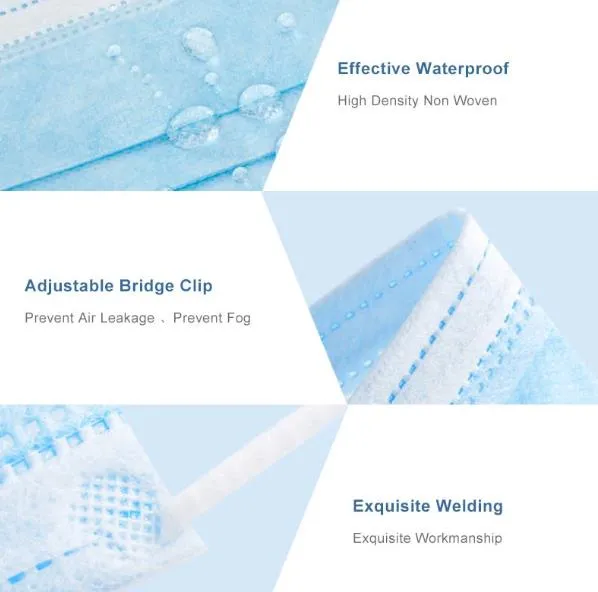 3-Ply Face Mask Dust Non Woven Mask