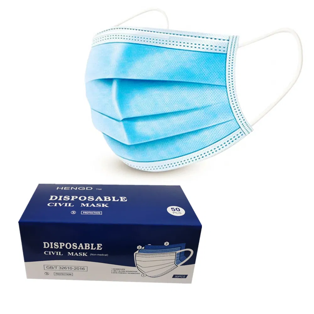 3-Ply Face Mask Dust Non Woven Mask