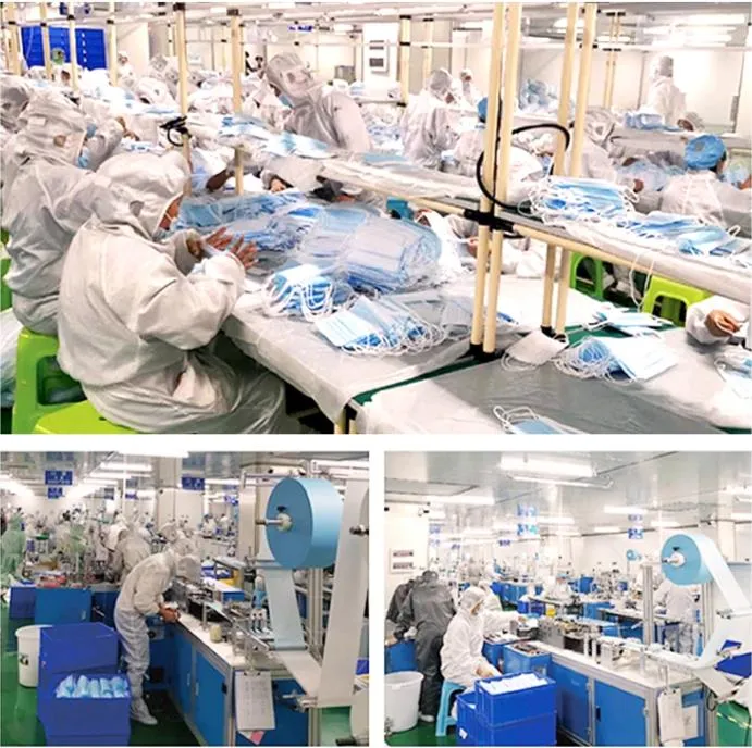 3 Ply Non-Woven Fabric Face Mask Disposable Non-Medical Face Mask