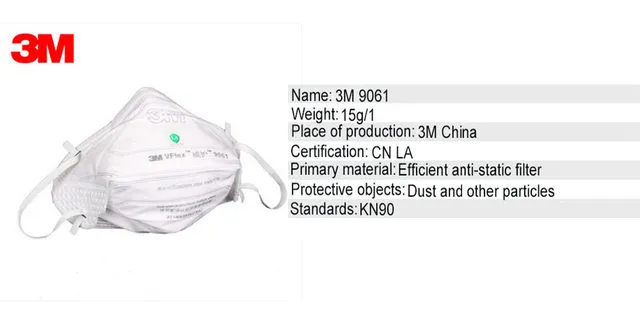 3m 9061 Kn90 Particulate Respirator