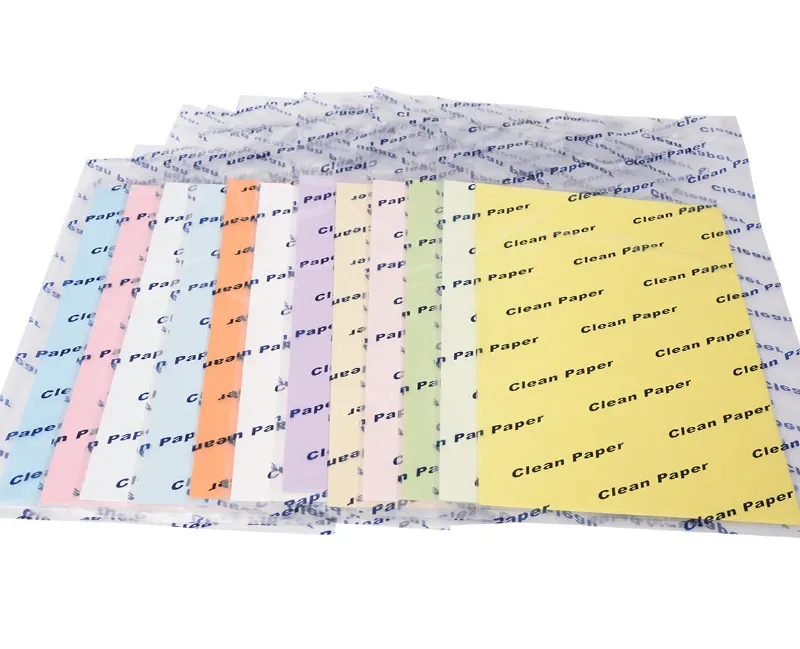80GSM Lint Free ESD Colored Clean Room Printing Paper