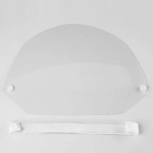 Adjustable Transparent Face Shield with Elastic, Multifunctional Oil Splash Guard Face Shield, Dust-Proof Faceshield