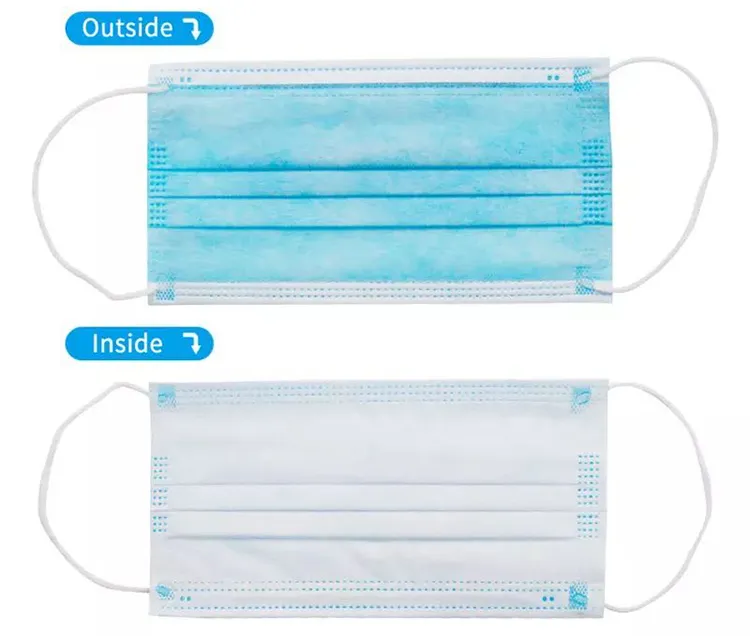 Adults Children Anti-Virus 3 Layer Procedure Non-Medical Disposable Face Mask