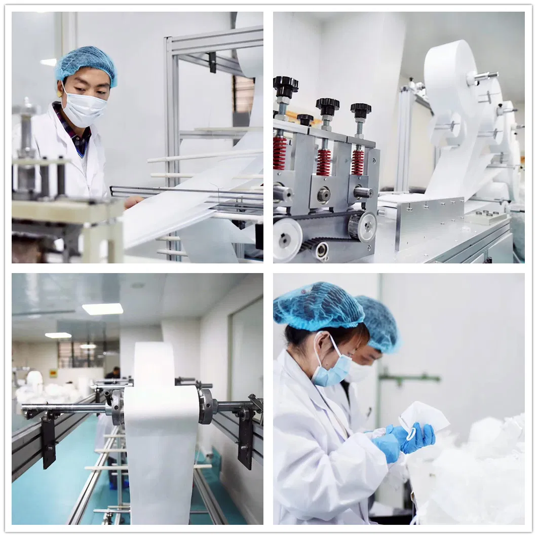 Anti Dust Kn99 FFP2 P3 KN95 Face Mask Folding Respiratory Protection with Ce FDA Certificates