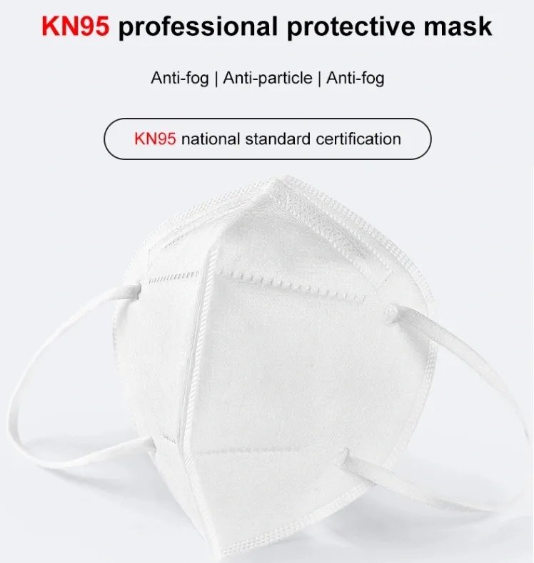 Anti-Virus Anti-Dust Adult Disposable Face 5 Layer Standards Non-Woven Fabric Protection