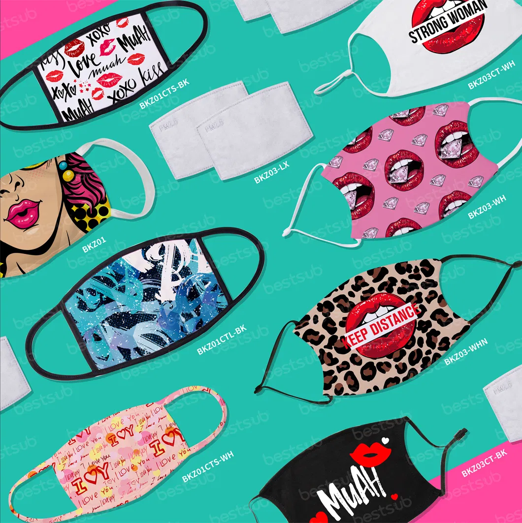 Bestsub Wholesale Supplier Bestsub Full Cotton Black Face Mask W/O Filter