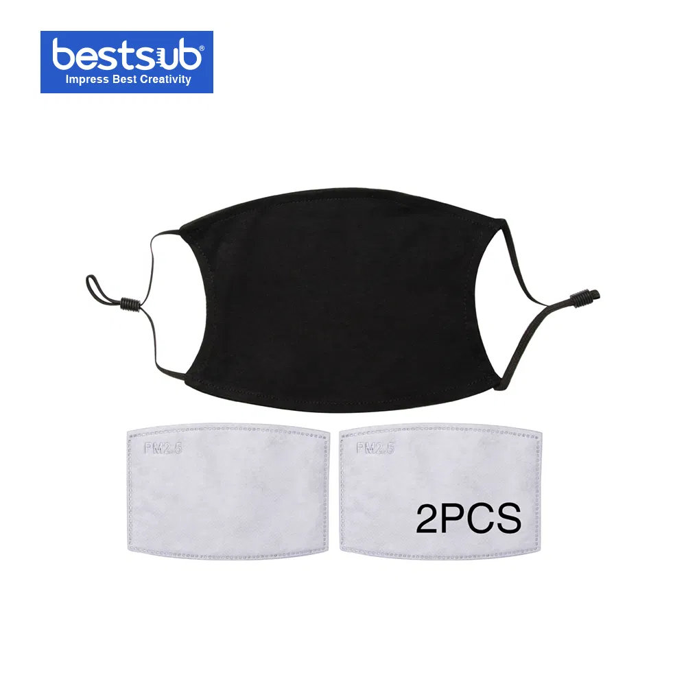 Bestsub Wholesale Supplier Bestsub Full Cotton Black Face Mask W/O Filter
