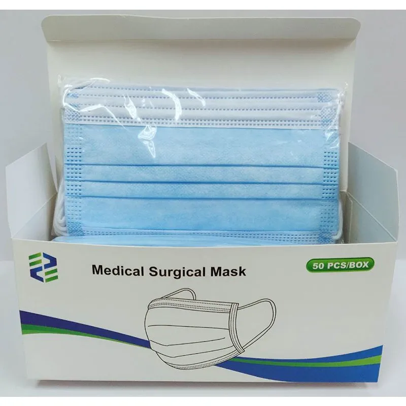 CE Certificated Health Protective 3 Ply Disposable Face Mask with Earloop Mask Daily Protection Cheap Price