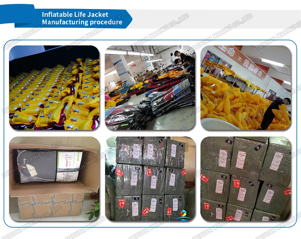 China Personalized Life Jacket Inflatable Marine Ship Working Inflatable Lifejacket