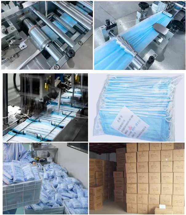 China Suppliers Antibacterial 3 Ply Disposable Face Mask