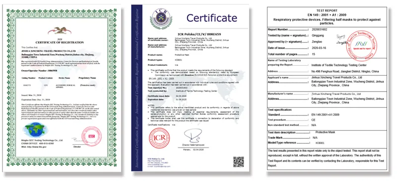 Chinese Suppliers Disposable Dust-Proof Protective Face Mask