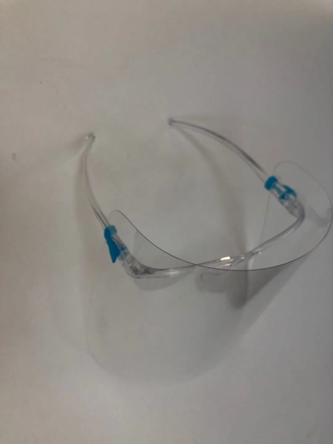 Clear Security Faceshield Transparent Protection Glass Face Shield with Glasses Frame