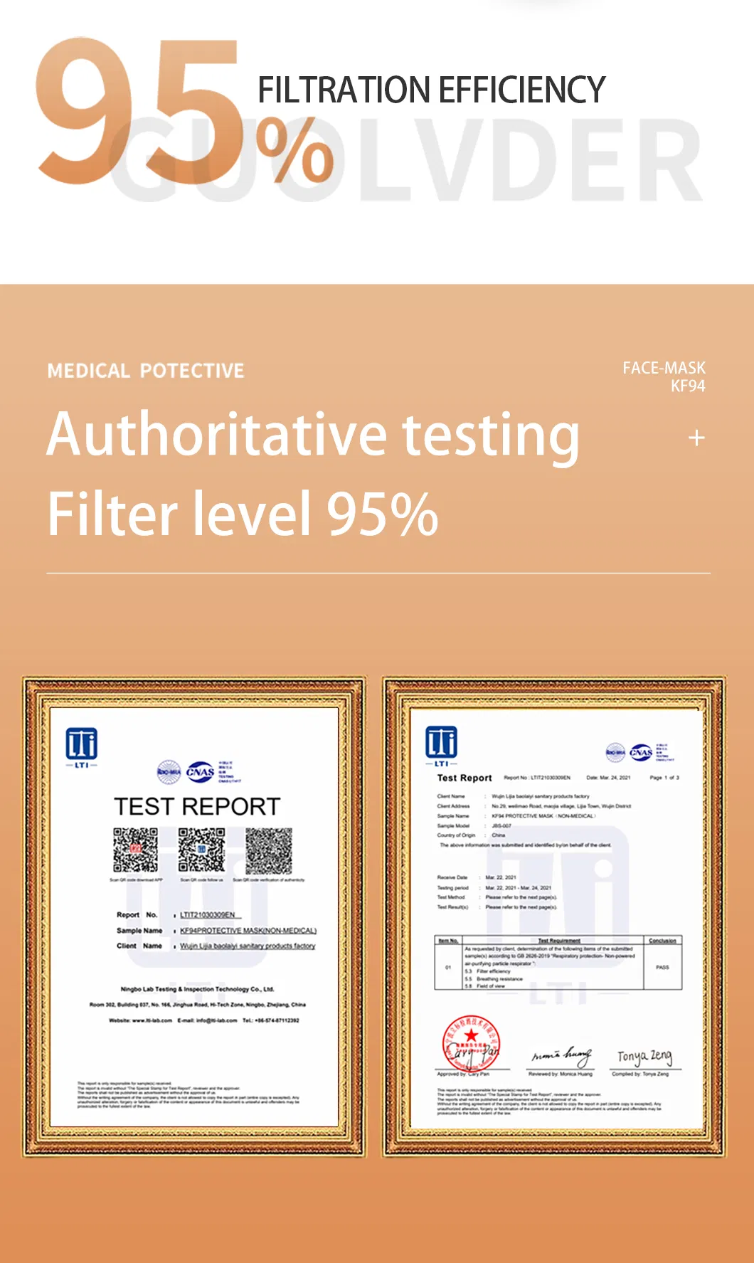 Comfortable Breathe Freely White Disposable Fish Mask Kf94