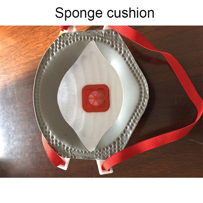 Cup Shape FFP3 Protective Safety Mask Carbon Filter Face Mask with Valve CE En 149