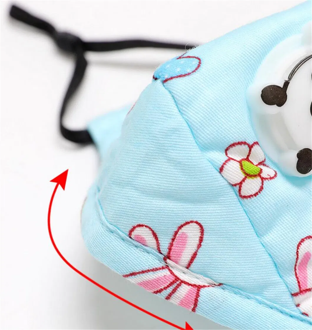 Customized Anti Haze Protective Cartoon Mask with Breathing Valve