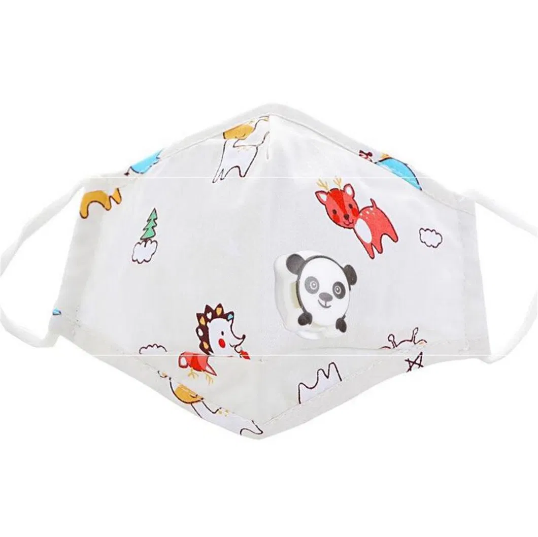 Customized Anti Haze Protective Cartoon Mask with Breathing Valve