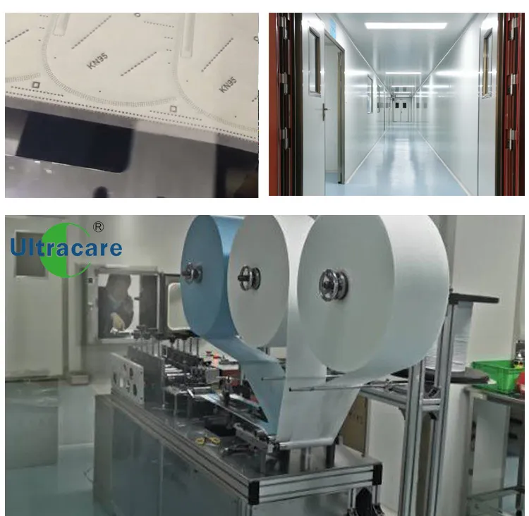 Desechable 3 Ply KN95 Material Algodon Earloop Air Mascarilla Facial/3capas Care Anti Contaminacion FFP2 Dust Face Mask Manufacturer in China