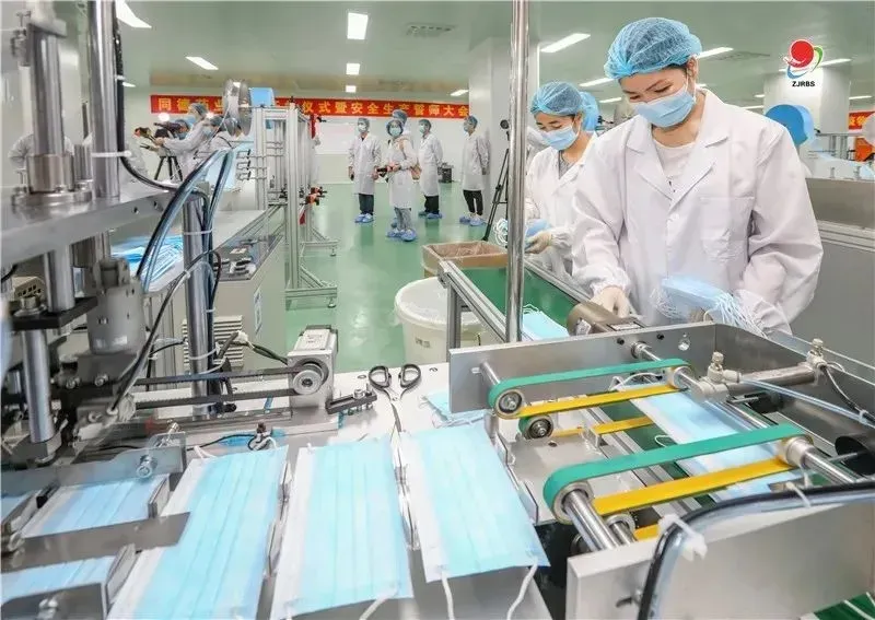 Disposable 3ply Facial Mask High Quality Anti Fog Dust Protective Lace up and Ear Hanging Face Mask