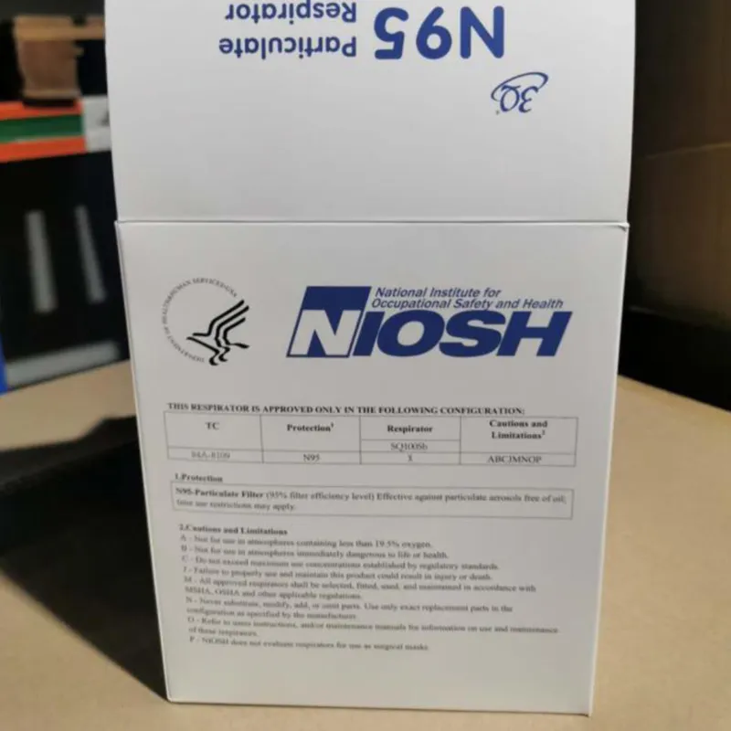 Disposable Mask 3q Noish N95 Particulate Respirator