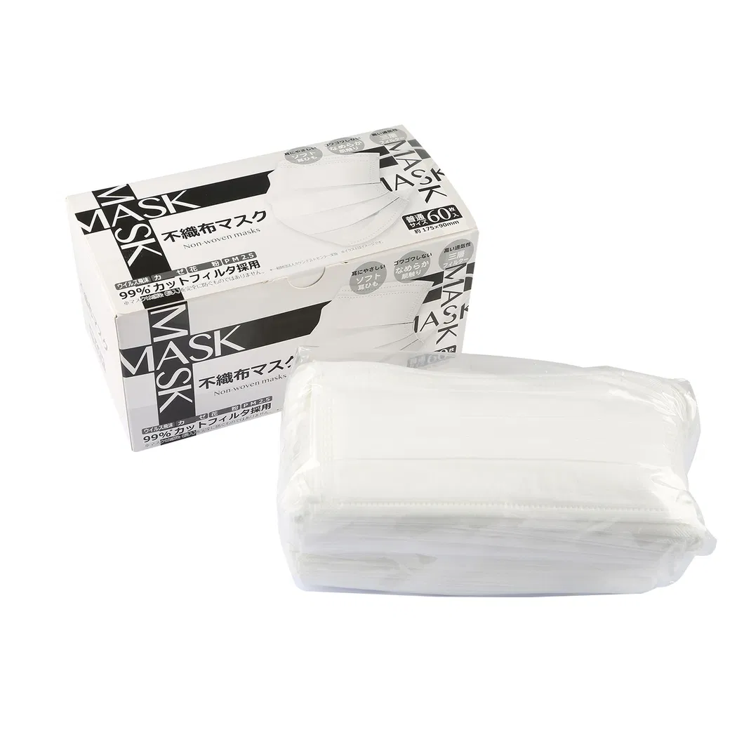 Disposable Non-Woven Mask with Ear Hooks Dust Musk