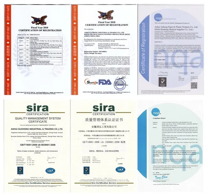 Disposable Paper Face Masks 1 Ply/2 Ply with Elastic