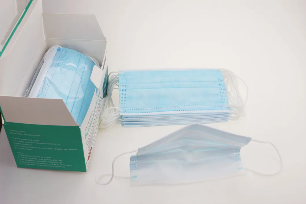 Disposable Pollution Dust Proof Sterile Safety Anti Pm2.5 3ply Face Mask Supplier