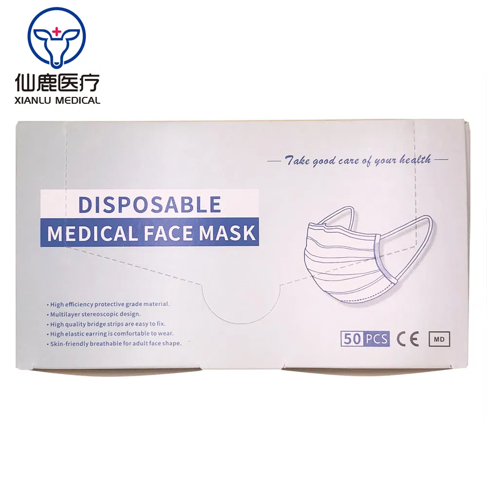 Disposable Pollution Dust Proof Sterile Safety Anti Pm2.5 3ply Face Mask Supplier