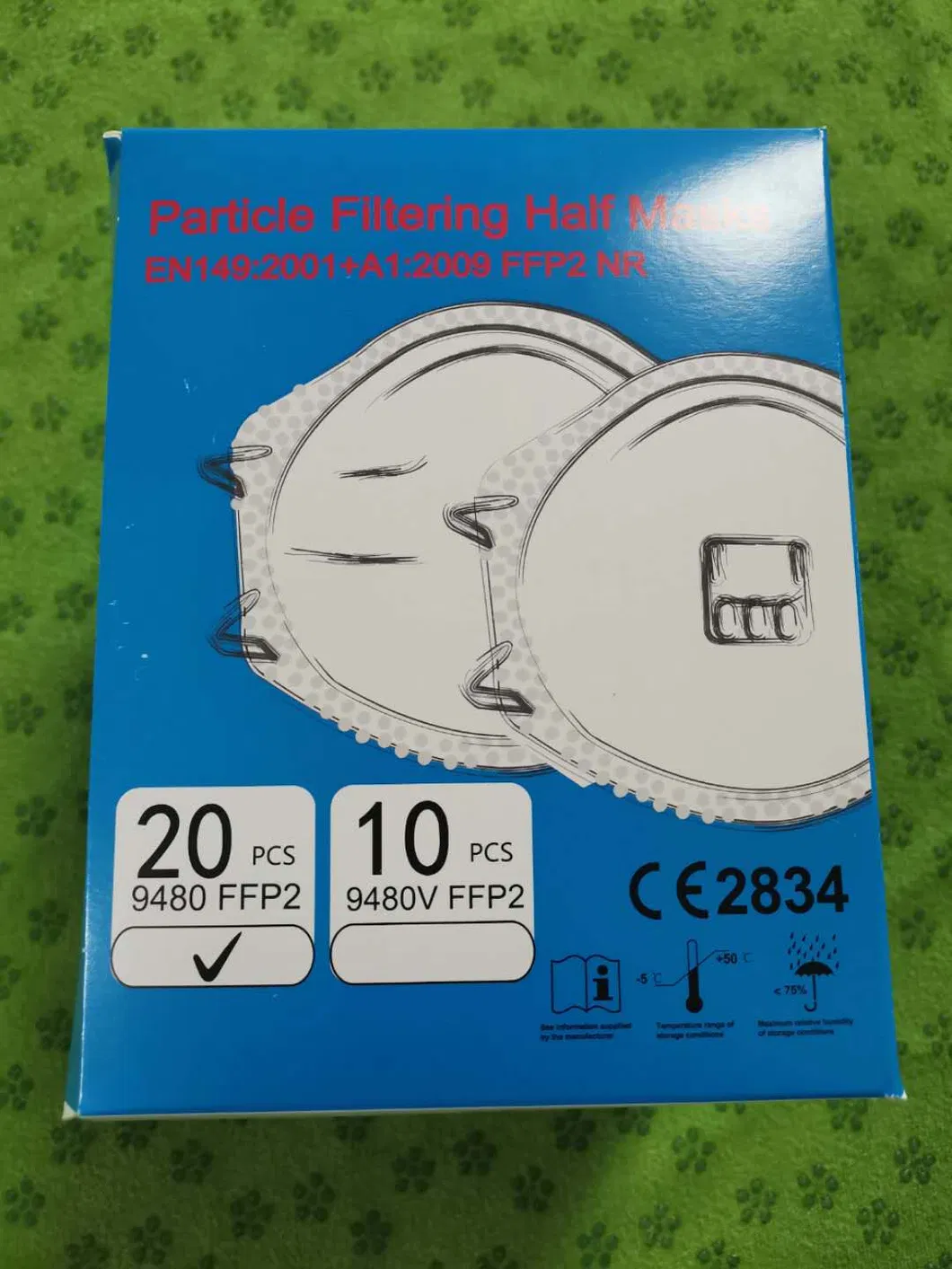 Disposable Protective Dust Face Mask with Cup Style