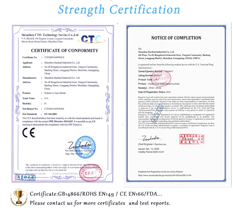 Clear Plastic Protective Glasses Frame Anti-Fog Face Shield