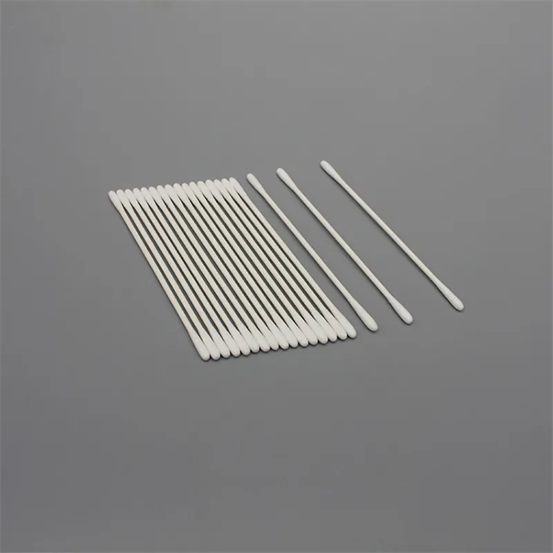 Double Tip Industrial Lint Free Cleanroom Cotton Swab for Cleaning Lens