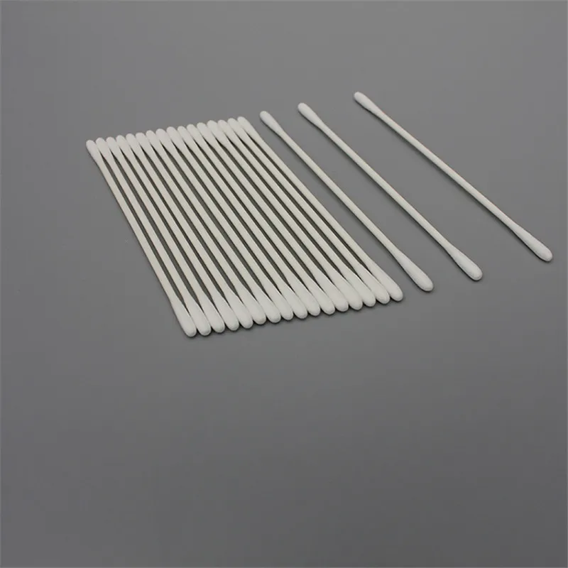 Double Tip Industrial Lint Free Cleanroom Cotton Swab for Cleaning Lens