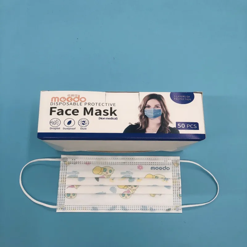 Dust Earloop 3 Ply Non-Woven Disposable Safety Protective Facial Face Mask