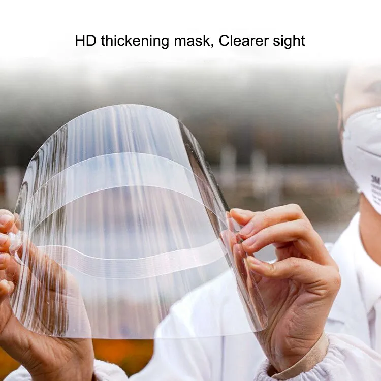 Dust Mask Transparent Face Shield Safety Protection Mask
