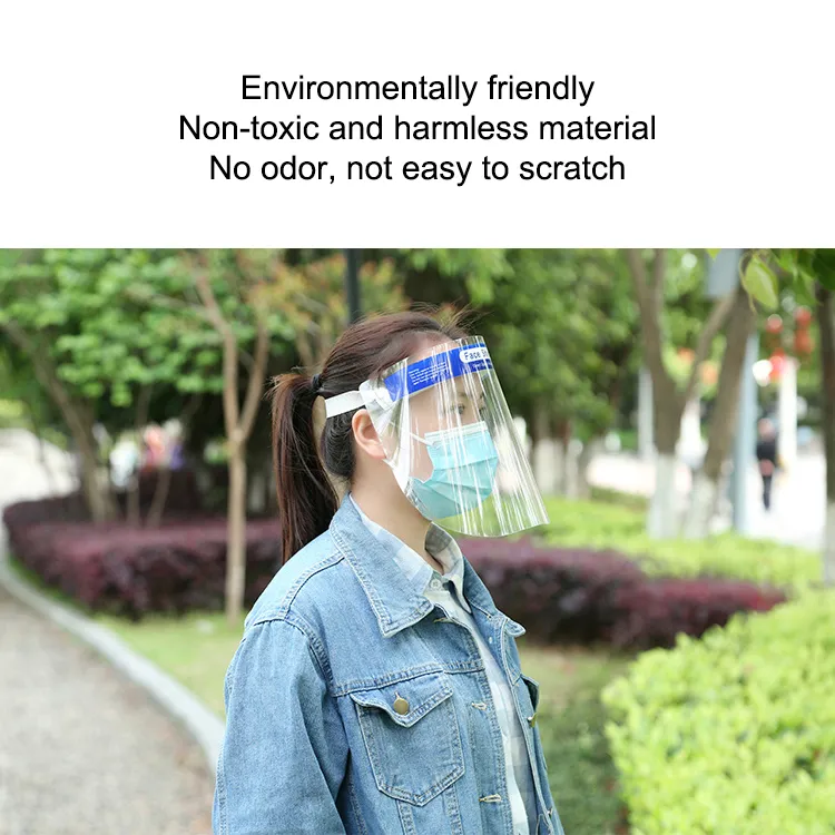 Dust Mask Transparent Face Shield Safety Protection Mask