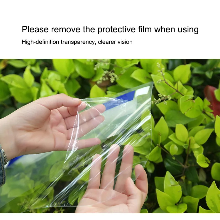 Dust Mask Transparent Face Shield Safety Protection Mask