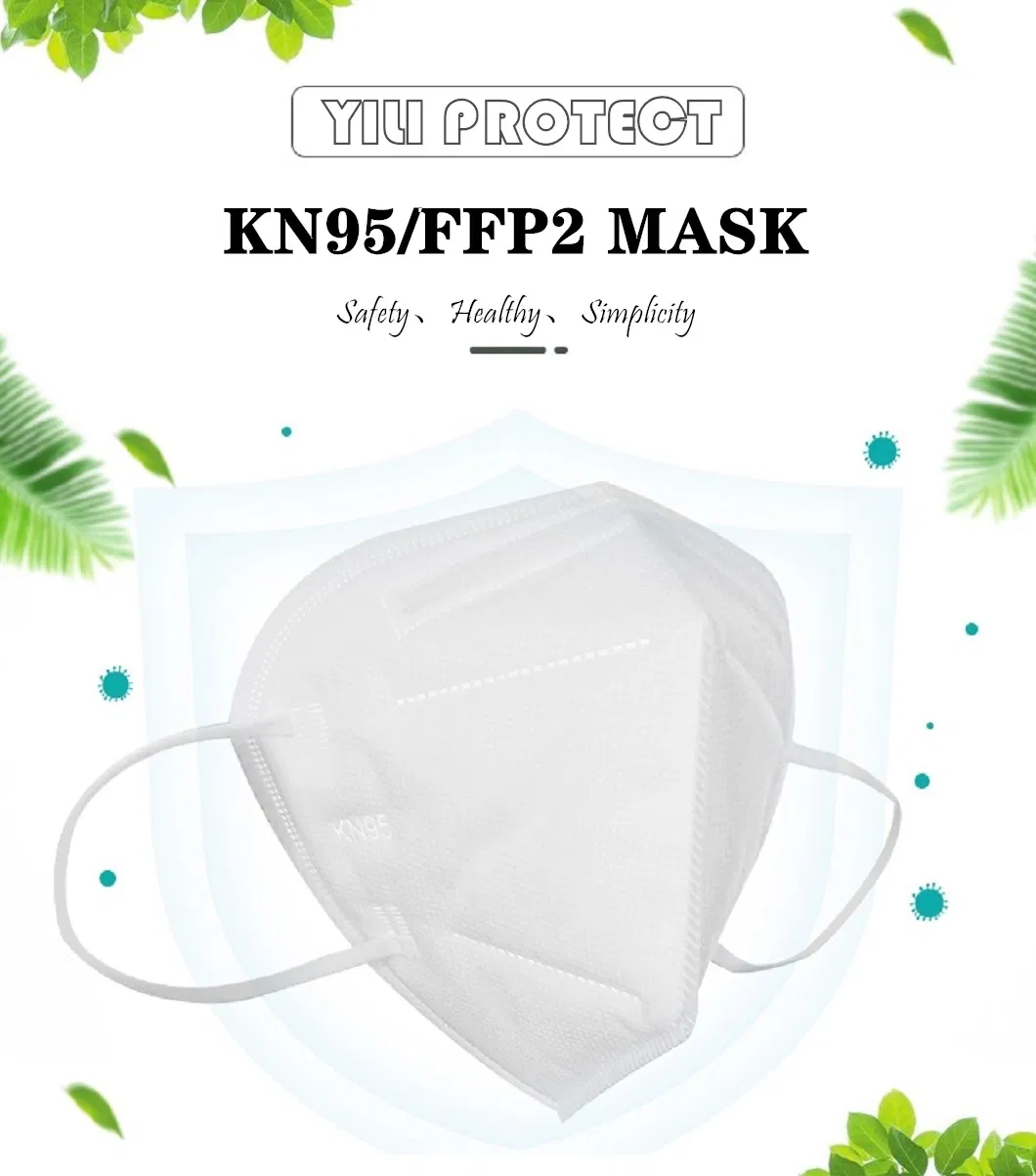 Dustproof Anti-Smog Folding KN95 FFP2  Face Mask for Wholesale