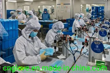 Face Mouth Mask Avoid Droplet Non Woven Blue Color Quick Delivery