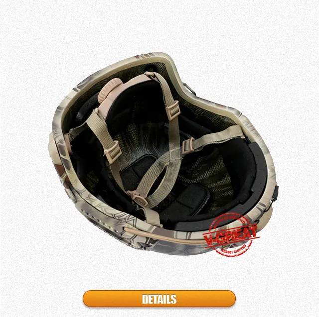 Fast Bulletproof Helmet with Side Rails and Nvg Mount Ballistic Helmet for Military/Police