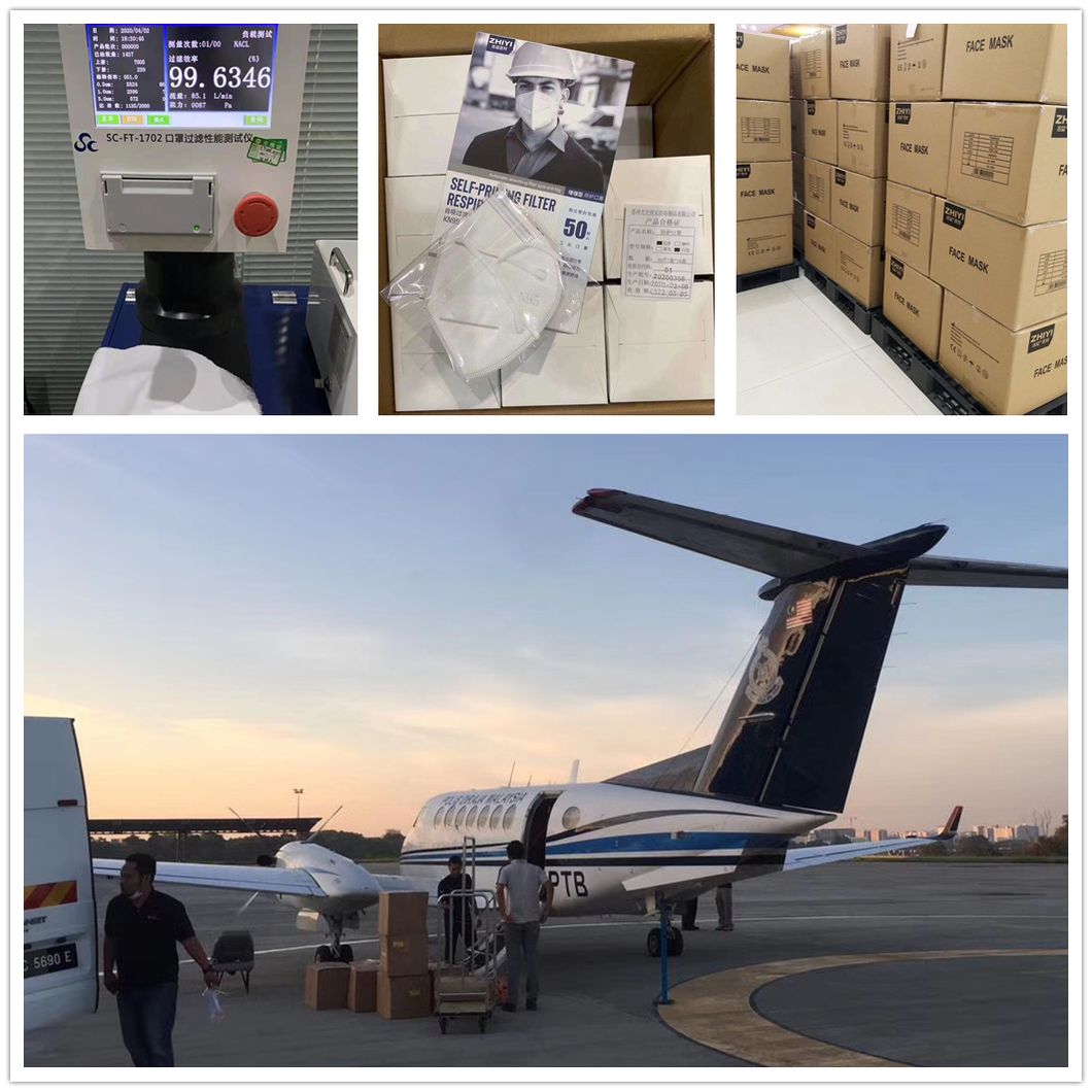 Fast Shipping Wholesale Reusable Kn99 with Valve Protective 5ply Dust Disposable Face Respirator Masks with Ce FDA Niosh Certification