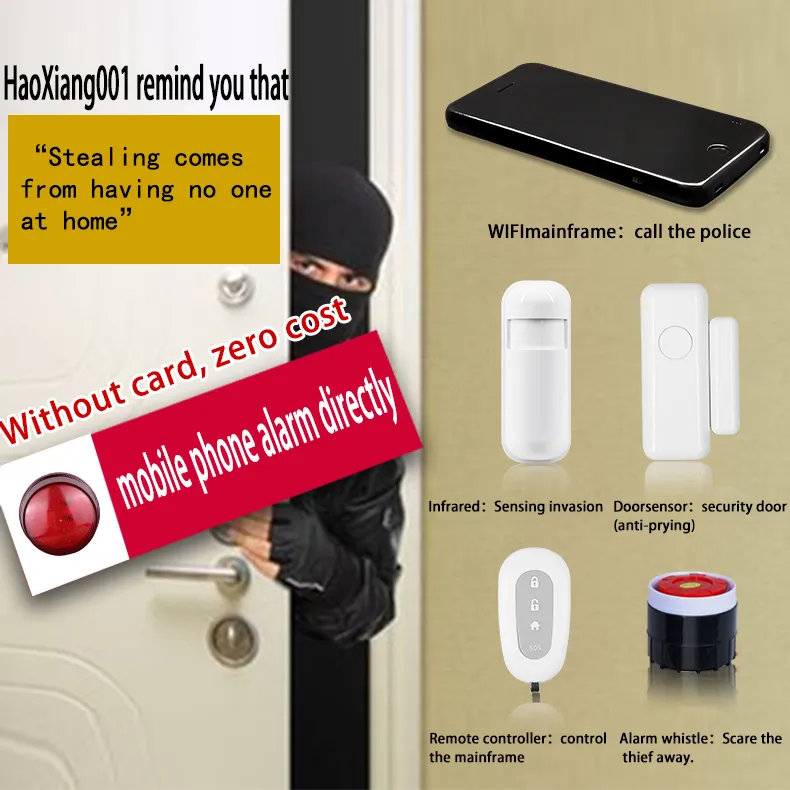 Fbfdjbxt001 Burglar Alarm System Infrared Alarm Mobile Phone Alarm Directly