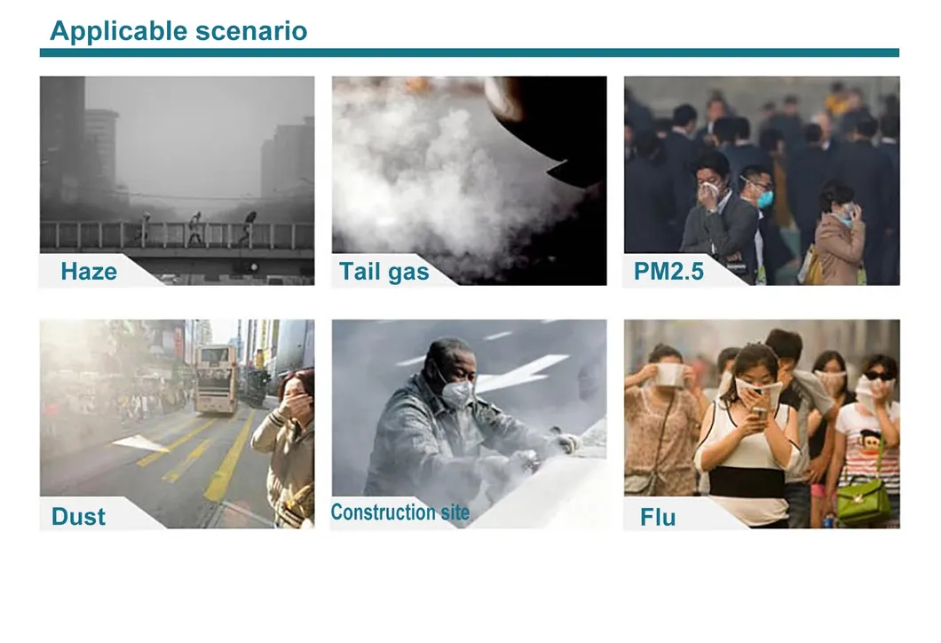 FFP1 Folding Protection Mask Pm2.5 Hanging Ear Type Dust Respirator