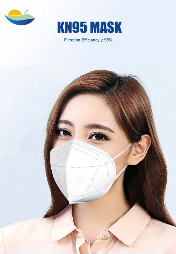 FFP2 Masks for Virus Protection Disposable Facial Dust Face Mask